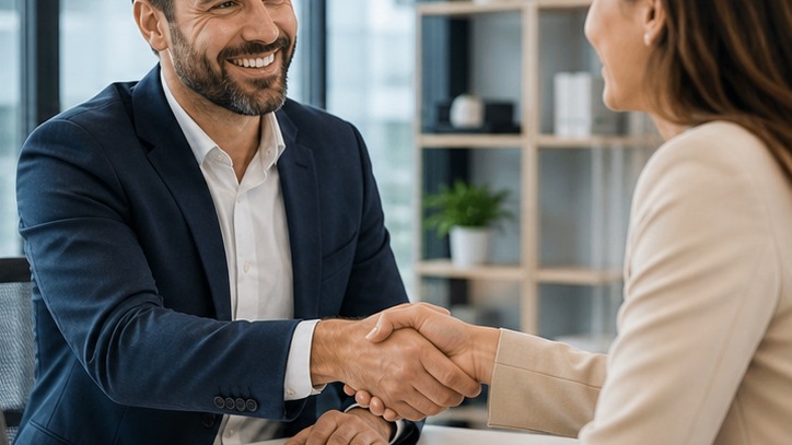 Business support team visual